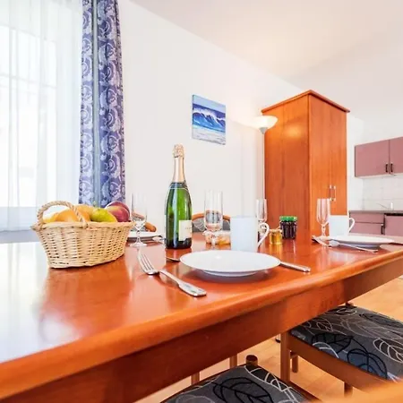 2 Raum Ferienwohnung Strandgut A15t4 Daire